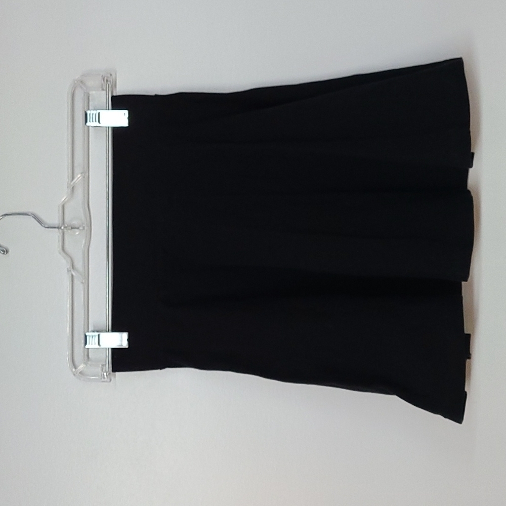 Divided Little Black Skirt
